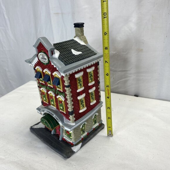 St. Nicholas Square Doodley's Department Store Lighted Village Christmas Decor - Picture 8 of 10